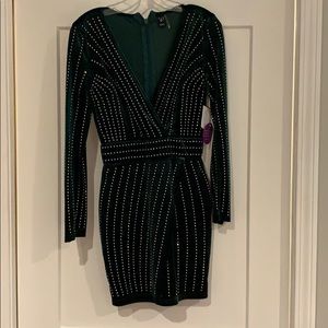 Windsor green sparkly dress